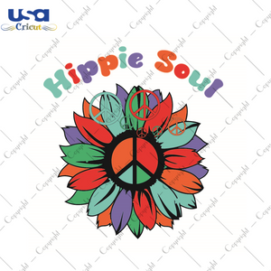 Hippie Soul Gift Diy Crafts Svg Files For Cricut, Silhouette Sublimation Files