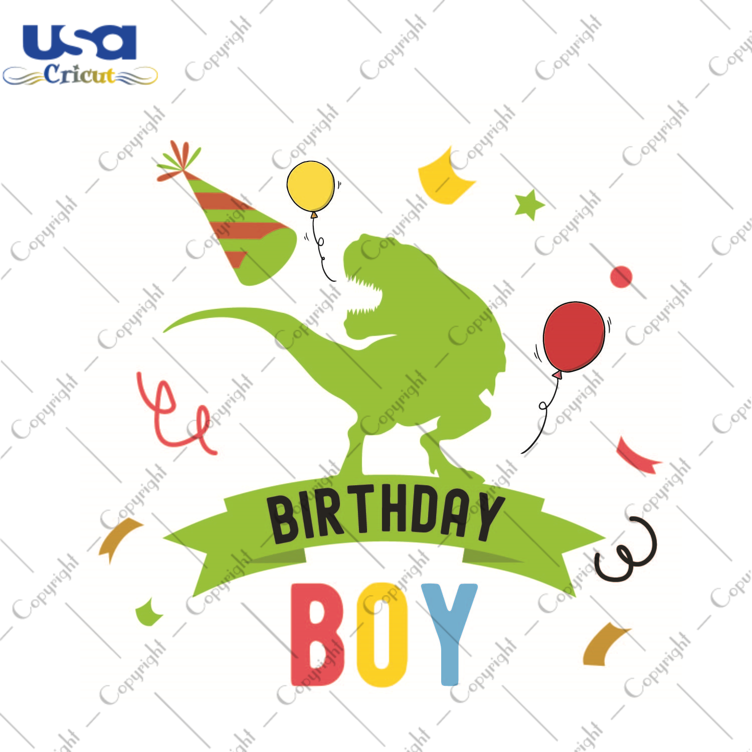 Dinosaur Birthday Boy Gift Diy Crafts Svg Files For Cricut, Silhouette Sublimation Files