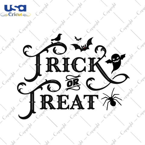 Halloween 2021 Home Sign Trick Or Treat Diy Crafts Svg Files For Cricut, Silhouette Sublimation Files