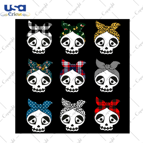 Halloween 2021 Skull Mom Bundle Diy Crafts Svg Files For Cricut, Silhouette Sublimation Files