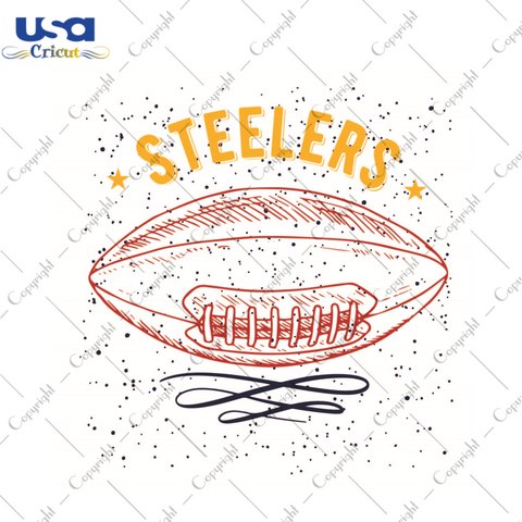 Football Gift, Nfl Steelers Silhouette SVG Diy Crafts Svg Files For Cricut, Silhouette Sublimation Files