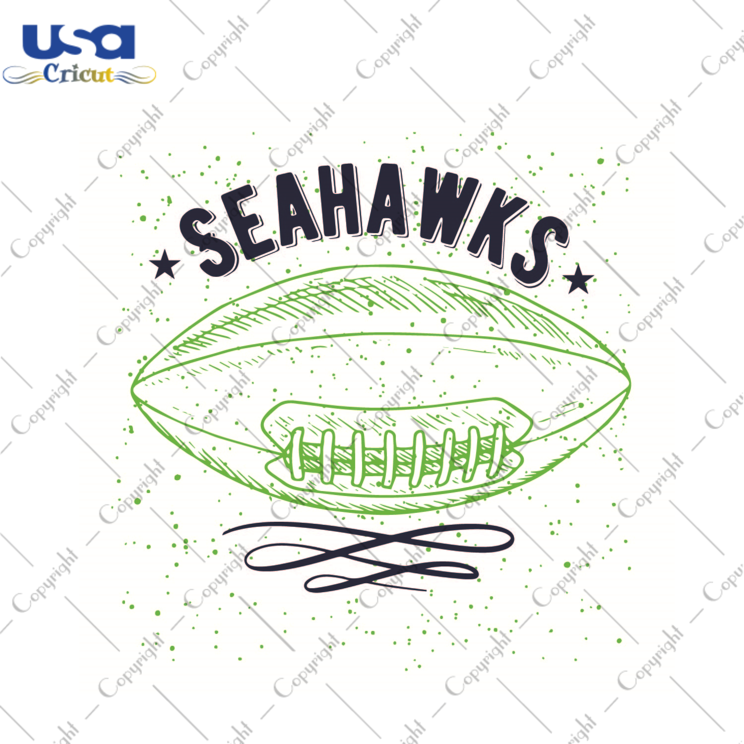 Football Gift, Nfl Seahawks Silhouette SVG Diy Crafts Svg Files For Cricut, Silhouette Sublimation Files