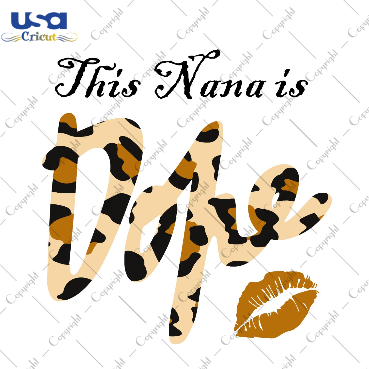 This Nana Is Dope Special Gift for Nana Diy Crafts Svg Files For Cricut & Cameo Htv