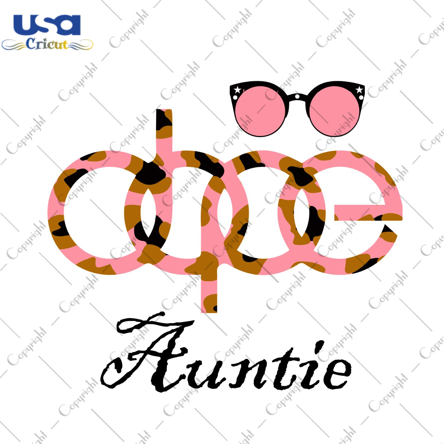 The Dope Gift For Auntie Design Diy Crafts Svg Files For Cricut