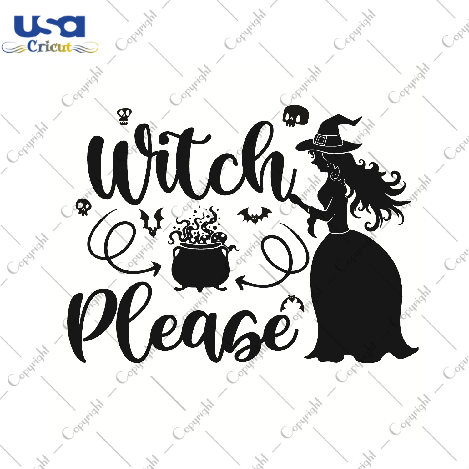 Witch Please Halloween Gift Diy Crafts Svg Files For Cricut, Silhouette Sublimation Files