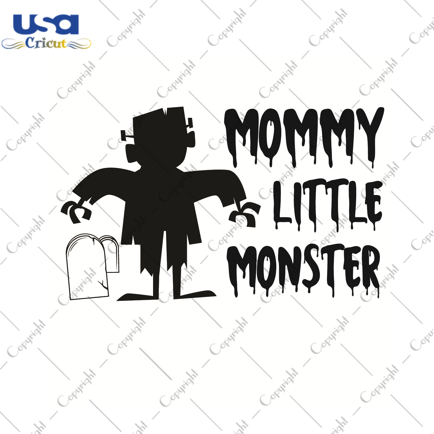 Mommy Little Monster Halloween Mom Gift Diy Crafts Svg Files For Cricut, Silhouette Sublimation Files