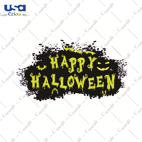 Happy Halloween Gifts Diy Crafts Svg Files For Cricut, Silhouette Sublimation Files