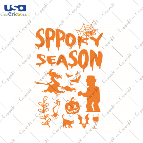 Spooky Season Halloween Gifts Diy Crafts Svg Files For Cricut, Silhouette Sublimation Files