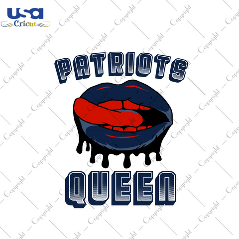 American Football, Patriots Queen Diy Crafts Svg Files For Cricut, Silhouette Sublimation Files