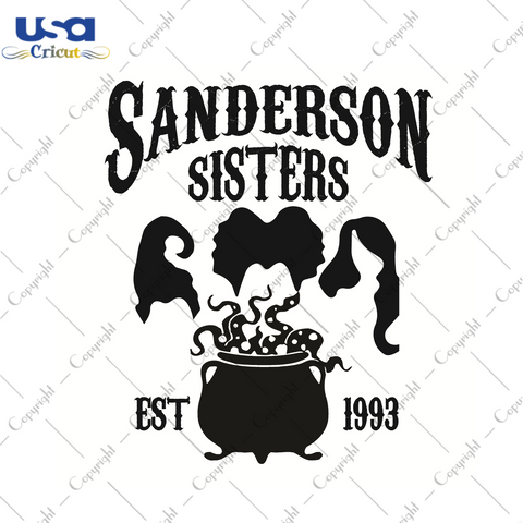 Halloween Gift, Sanderson Sisters Best Gift Idea Diy Crafts Svg Files For Cricut, Silhouette Sublimation Files