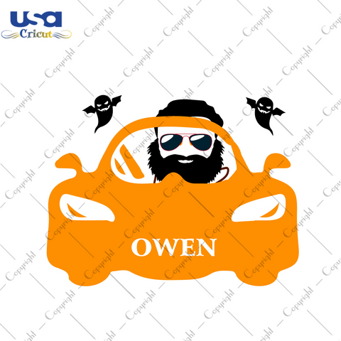 Halloween 2021, Boo Owen Sport Car Diy Crafts Svg Files For Cricut, Silhouette Sublimation Files