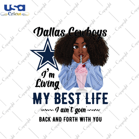 American Football, Black Girl Cowboys Png Diy Crafts, Silhouette Sublimation Files