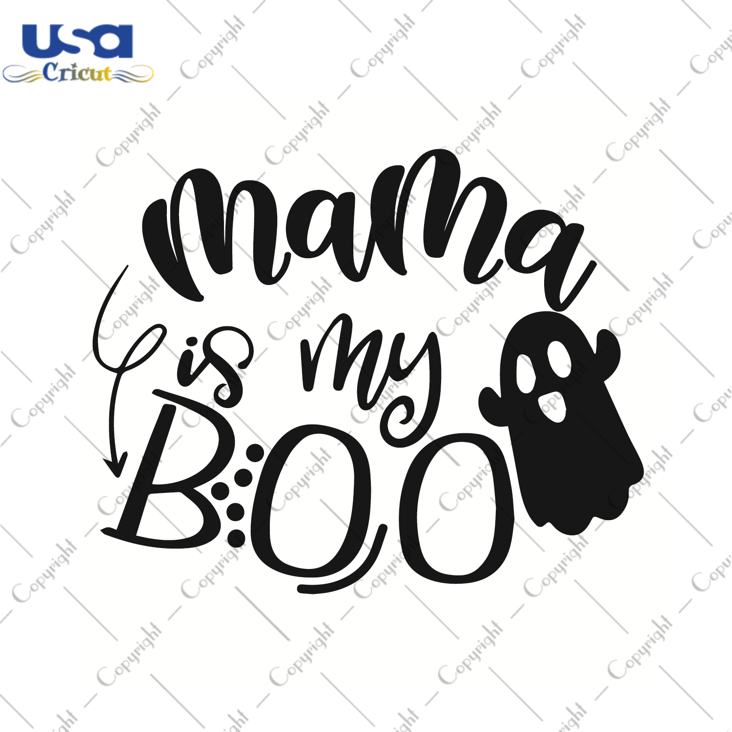 Mom Gift, Mama Is My Boo Halloween Gift Diy Crafts Svg Files For Cricut, Silhouette Sublimation Files