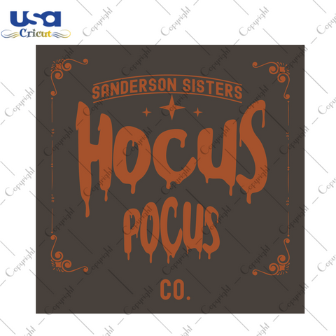 Hocus Pocus Halloween Diy Crafts Svg Files For Cricut, Silhouette Sublimation Files - USA Cricut