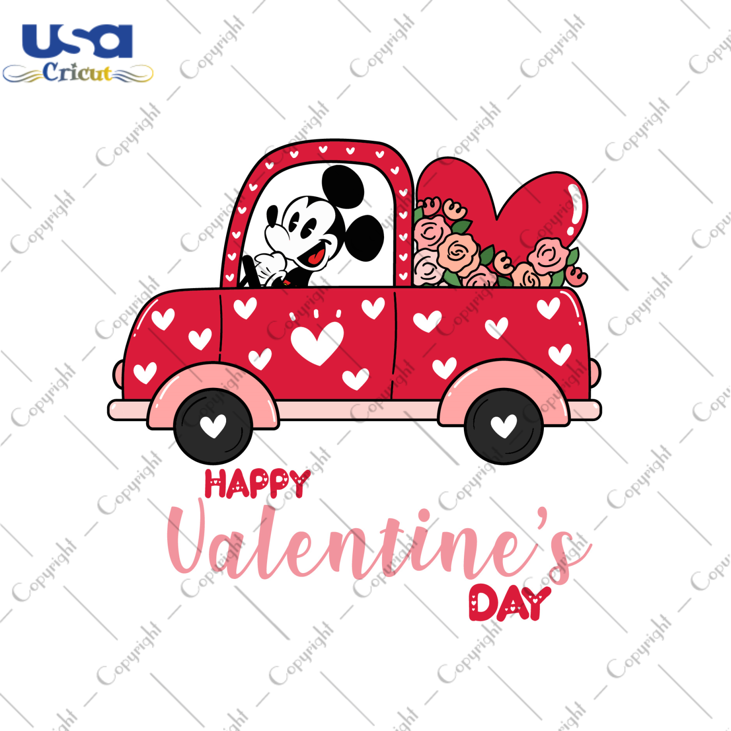 Valentine Gifts, Happy Valentines Day With Car Heart Diy CraftsSvg Files For Cricut, Silhouette Sublimation Files