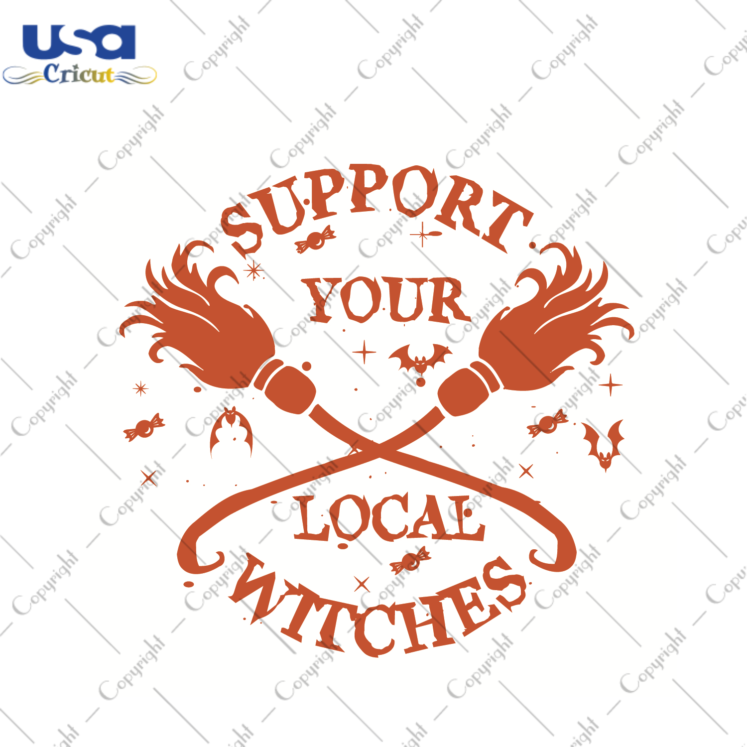 Support For Your Local Witches Halloween Gift Diy Crafts Svg Files For Cricut, Silhouette Sublimation Files