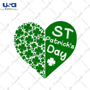 St Pactrick's Day Love Three Leaf Clover Diy Crafts Svg Files For Cricut, Silhouette Sublimation Files