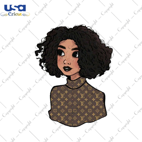 Black Girl Beauty Fashion Best Gifts Ideas Diy Crafts PNG Files For Cricut, Silhouette Sublimation Files