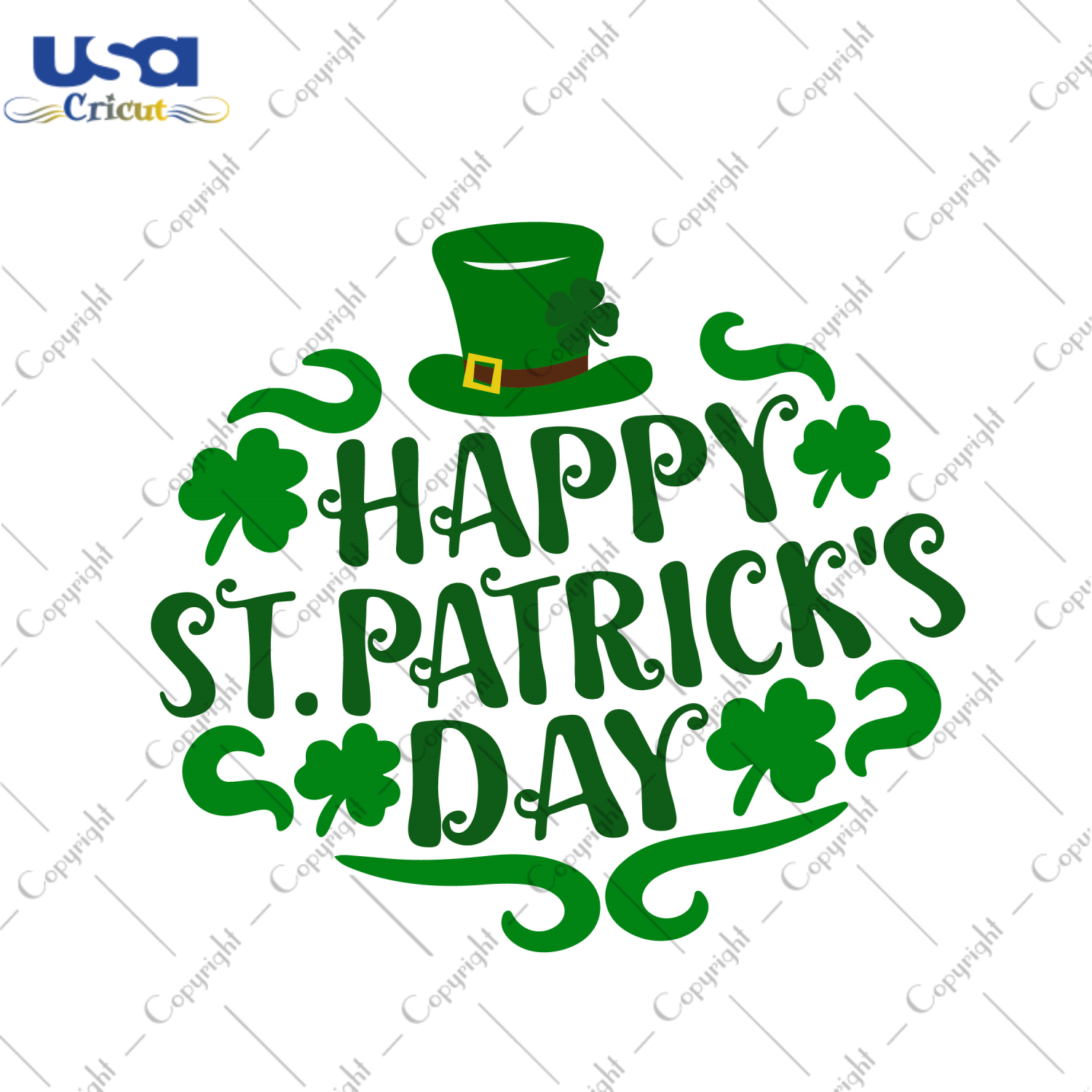 Happy Patrick's day Diy Crafts Svg Files For Cricut, Silhouette Sublimation Files