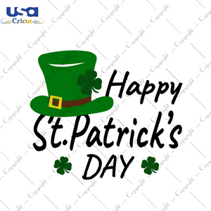 Happy St Patricks Day Diy Crafts Svg Files For Cricut, Silhouette Sublimation Files