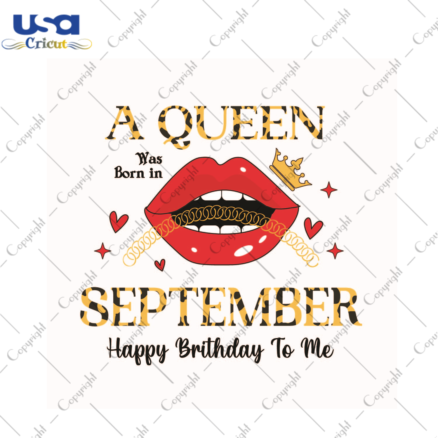 Happy Birthday, September Queen Diy Crafts Svg Files For Cricut, Silhouette Sublimation Files