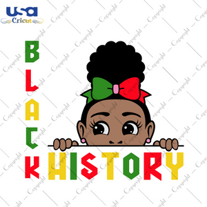 Black History Month Peekaboo SVG Diy Crafts Svg Files For Cricut, Silhouette Sublimation Files