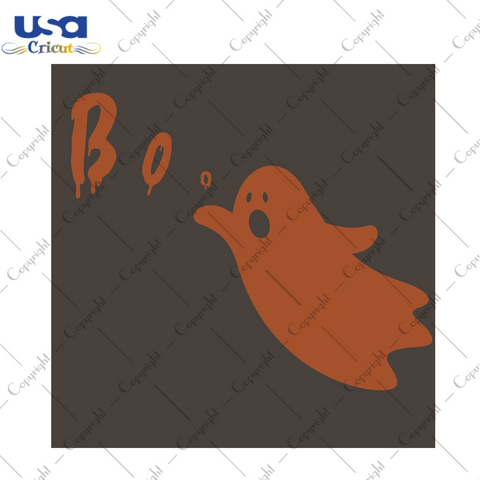 Boo Ghost Halloween Diy Crafts Svg Files For Cricut, Silhouette Sublimation Files - USA Cricut