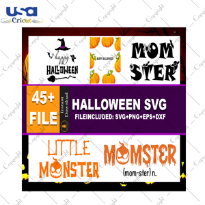 Halloween Bundle Diy Crafts Svg Files For Cricut, Silhouette Sublimation Files