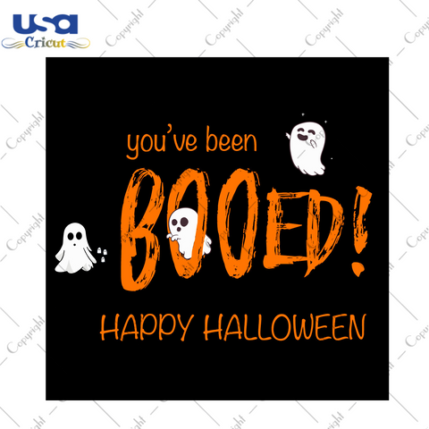 Youve Been Booed Halloween Gift Diy Crafts Svg Files For Cricut, Silhouette Sublimation Files