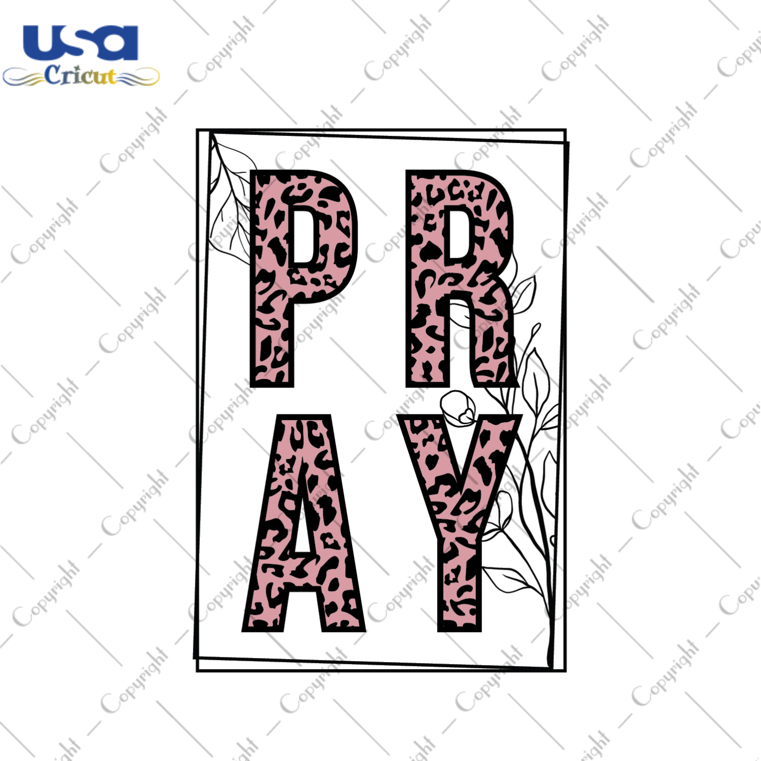 Christian Pray Quotes Gift Idea Diy Crafts Svg Files For Cricut, Silhouette Sublimation Files