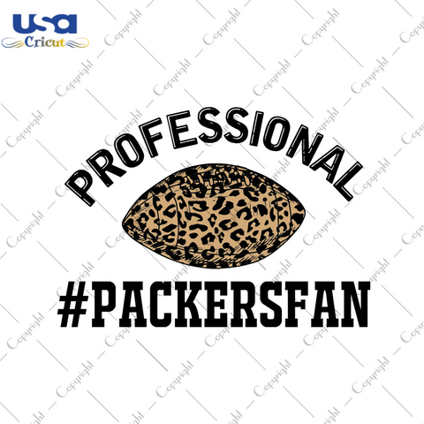 American Football Professional Packers Fan Diy Crafts Svg Files For Cricut, Silhouette Sublimation Files