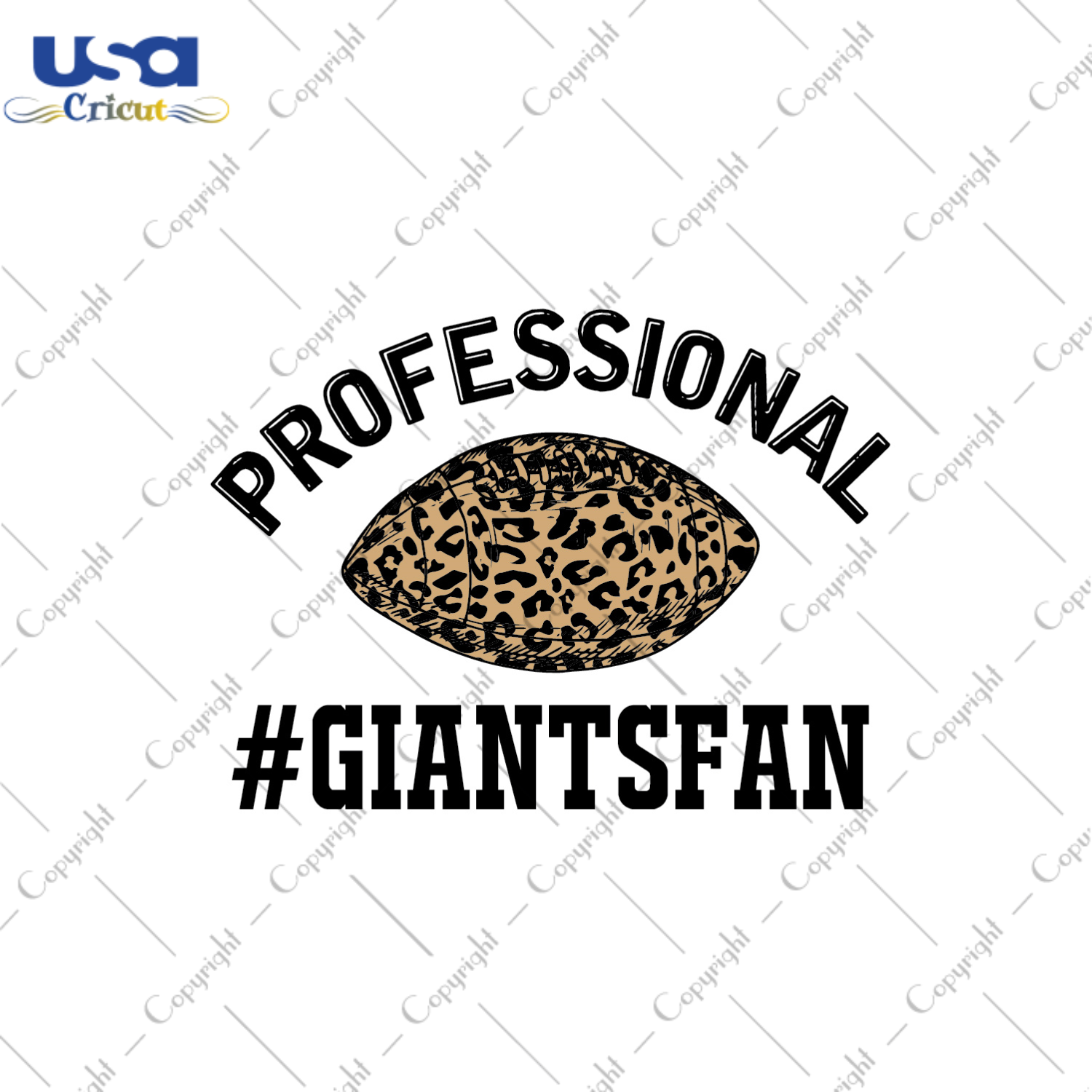 American Football Professional Giants Fan Diy Crafts Svg Files For Cricut, Silhouette Sublimation Files