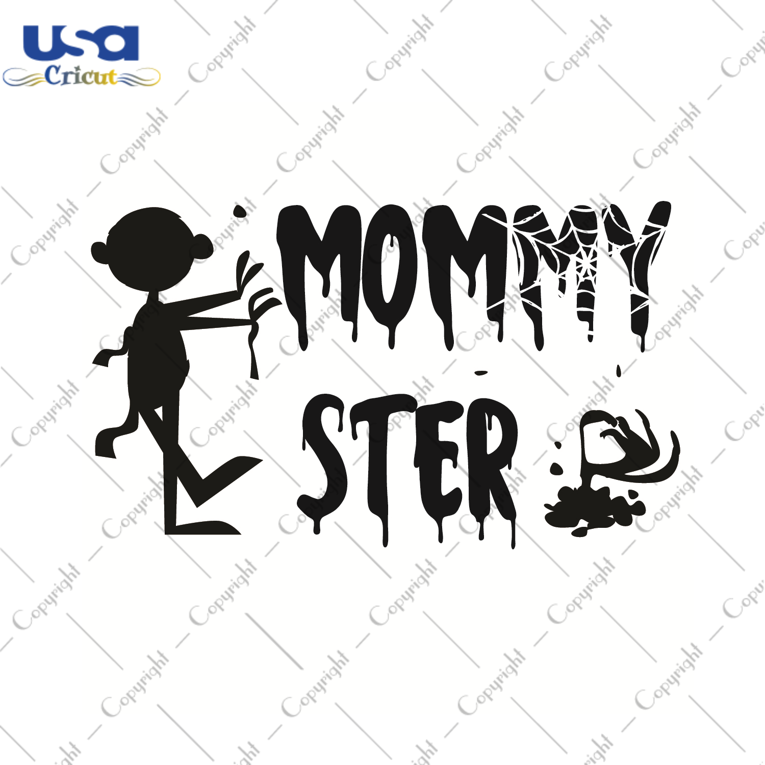 Cute Mommyster Halloween Gift Diy Crafts Svg Files For Cricut, Silhouette Sublimation Files - USA Cricut