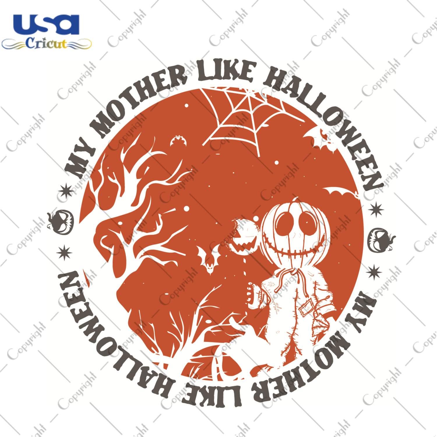 Mom Gift, My Mother Like Halloween Diy Crafts Svg Files For Cricut, Silhouette Sublimation Files