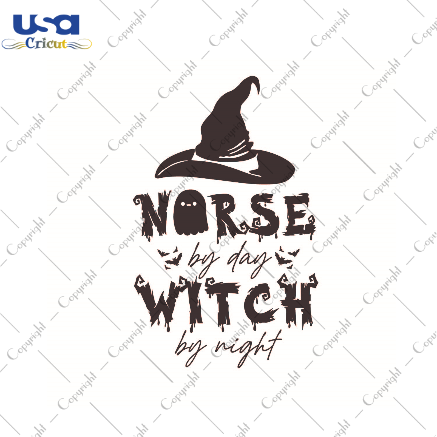 Nurse By Day Witch By Night Halloween Gift Idea Diy Crafts Svg Files For Cricut, Silhouette Sublimation Files