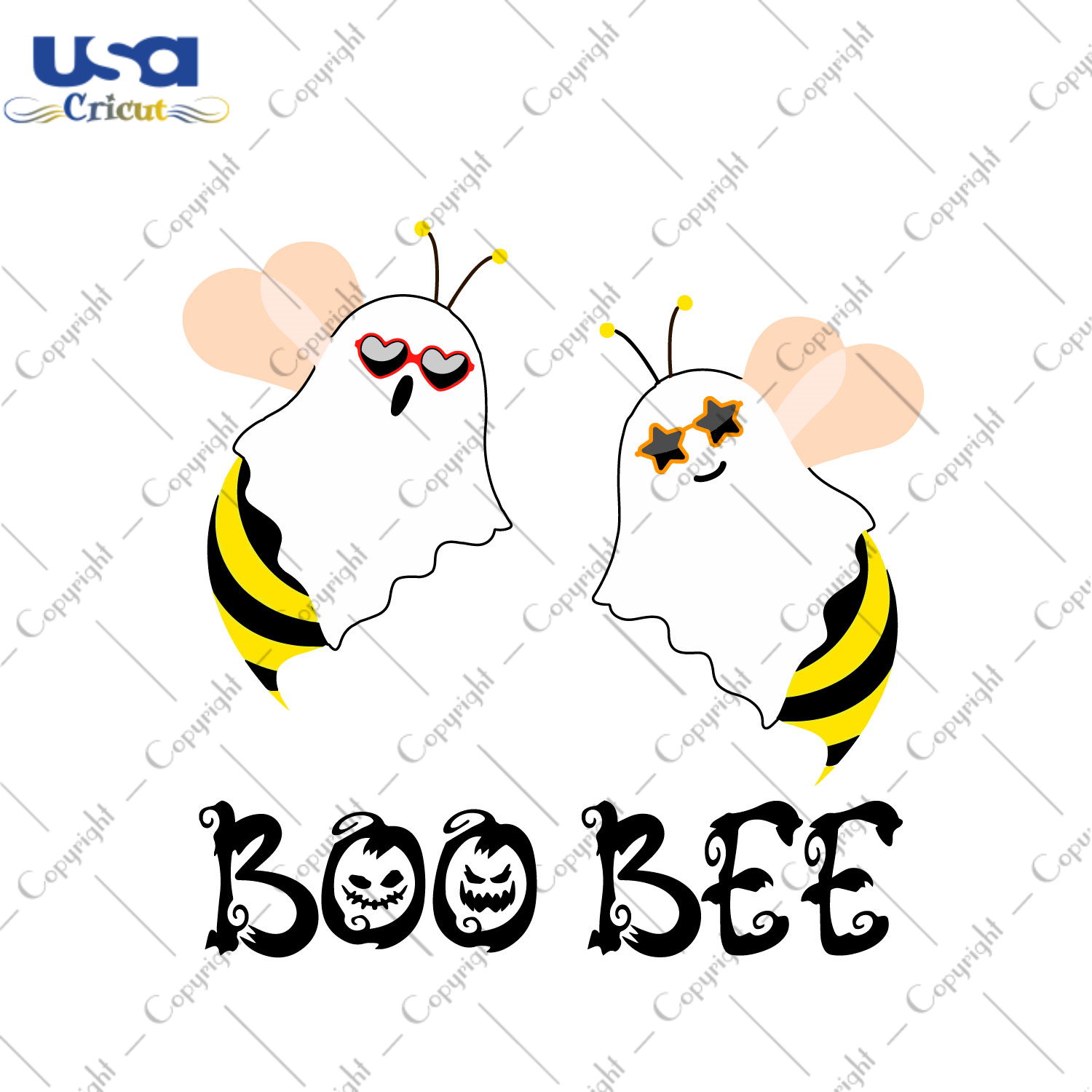 Halloween 2021, Boo Bee Party Diy Crafts Svg Files For Cricut, Silhouette Sublimation Files