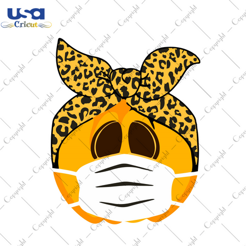 Pumpkin Mom Wear Leopard Bandana Diy Crafts Svg Files For Cricut, Silhouette Sublimation Files