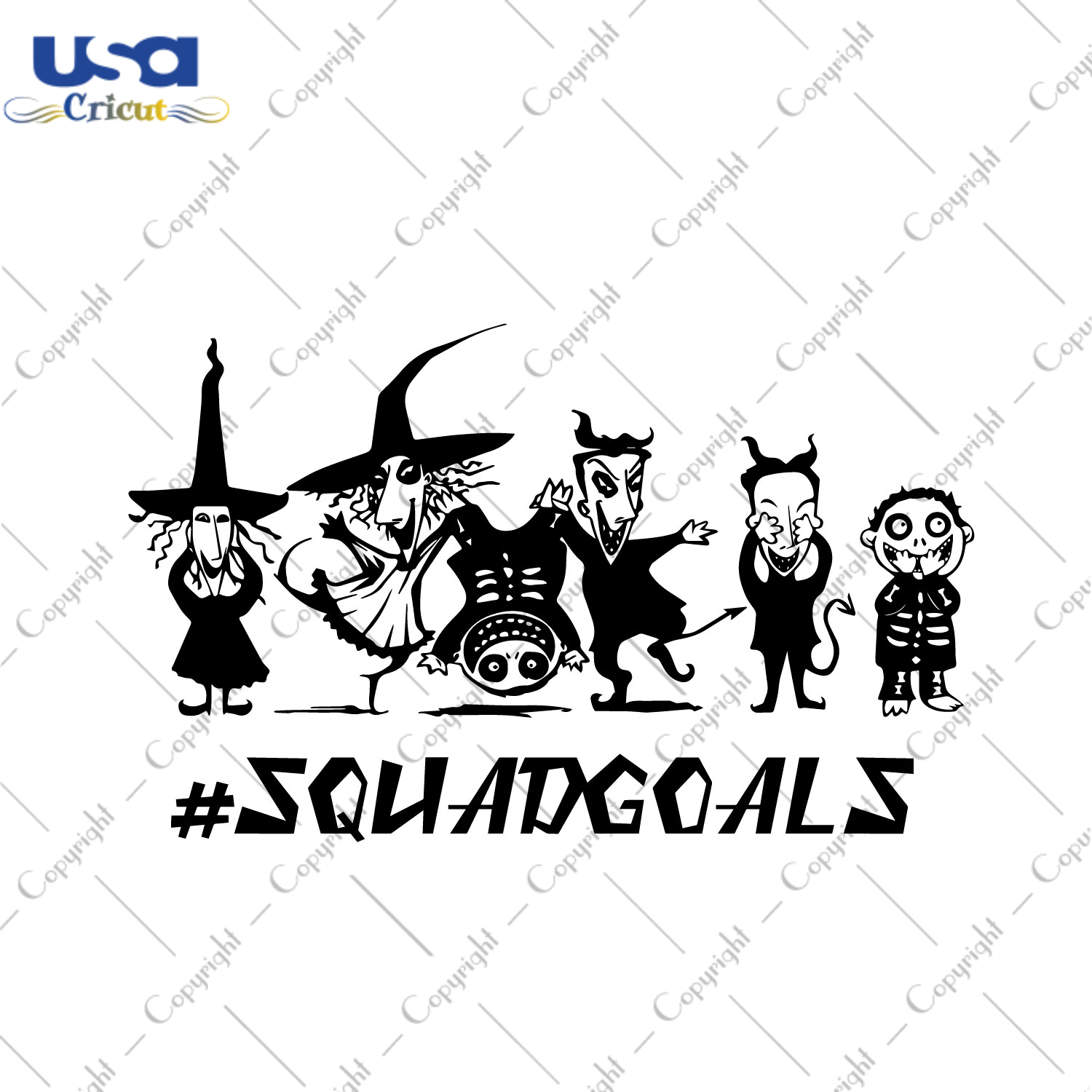 Halloween 2021 Squadgoals Diy Crafts Svg Files For Cricut, Silhouette Sublimation Files