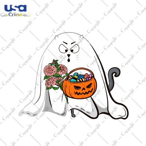 Aggressive Ghost Cat Diy Crafts Svg Files For Cricut, Silhouette Sublimation Files