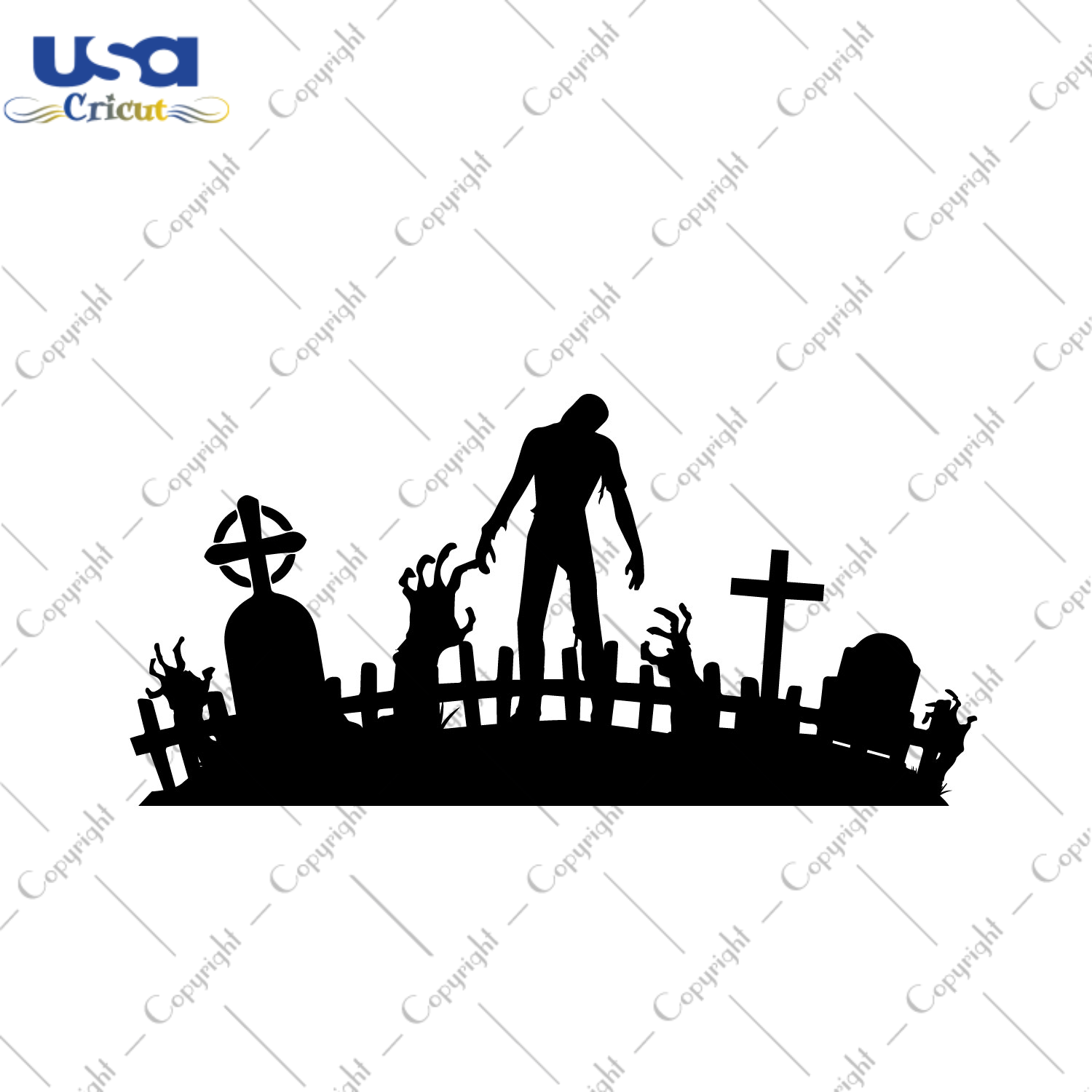 Halloween 2021, Scary Cemetery Diy Crafts Svg Files For Cricut, Silhouette Sublimation Files