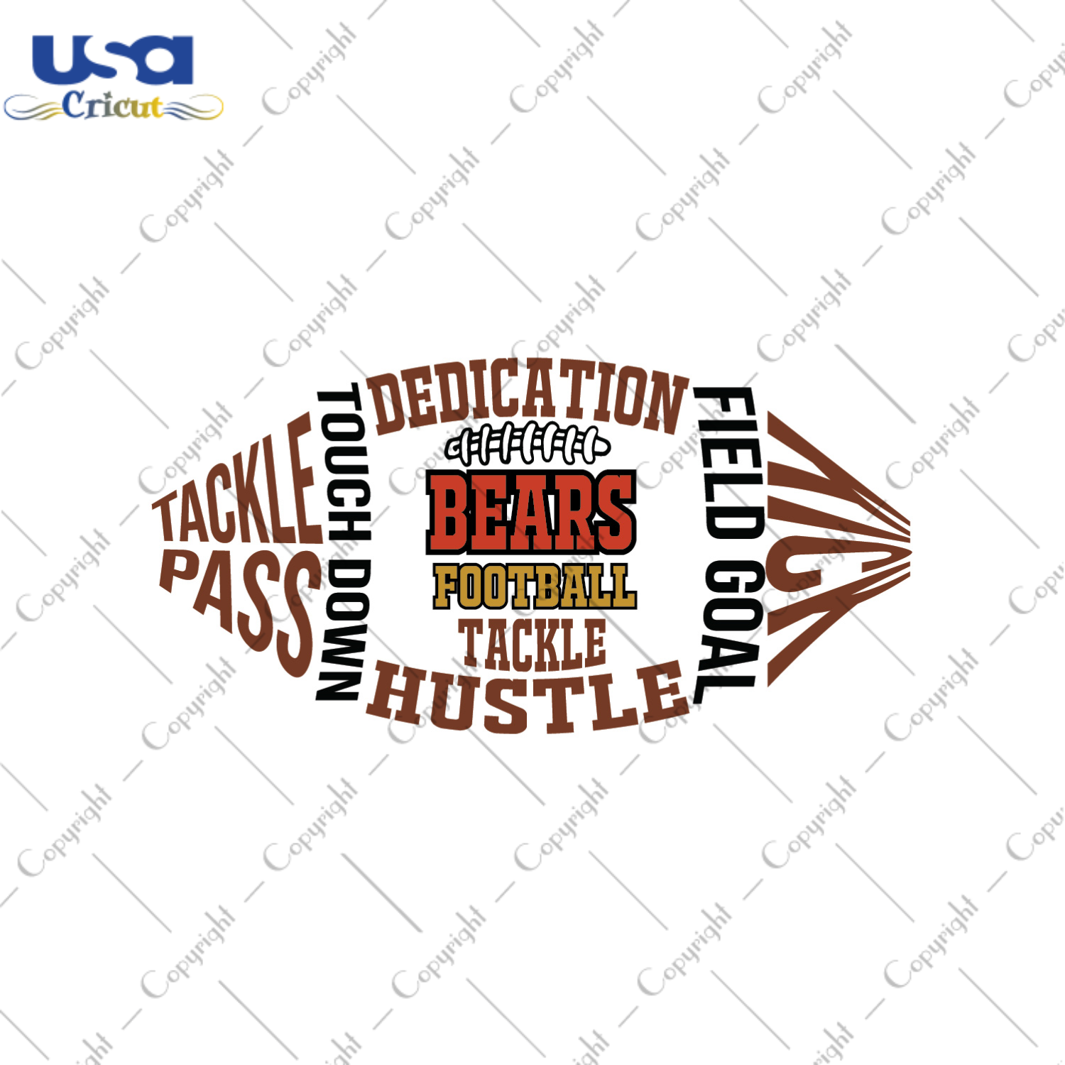 Best Gift Idea For NFL Bears Fan Diy Crafts Svg Files For Cricut, Silhouette Sublimation Files