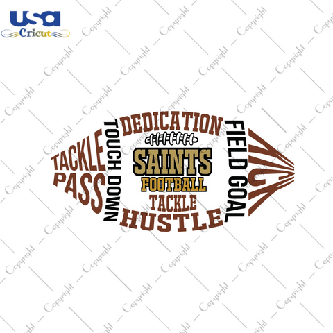 Best Gift Idea For NFL Saints Fan Diy Crafts Svg Files For Cricut, Silhouette Sublimation Files