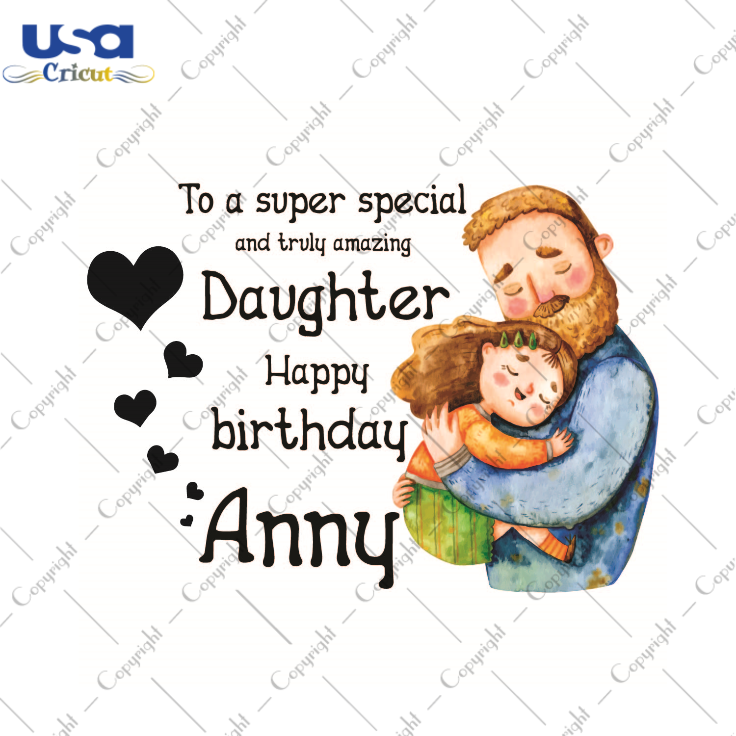 Birthday Gift, To A Special And Truly Amazing Daughter Diy Crafts Svg Files For Cricut, Silhouette Sublimation Files