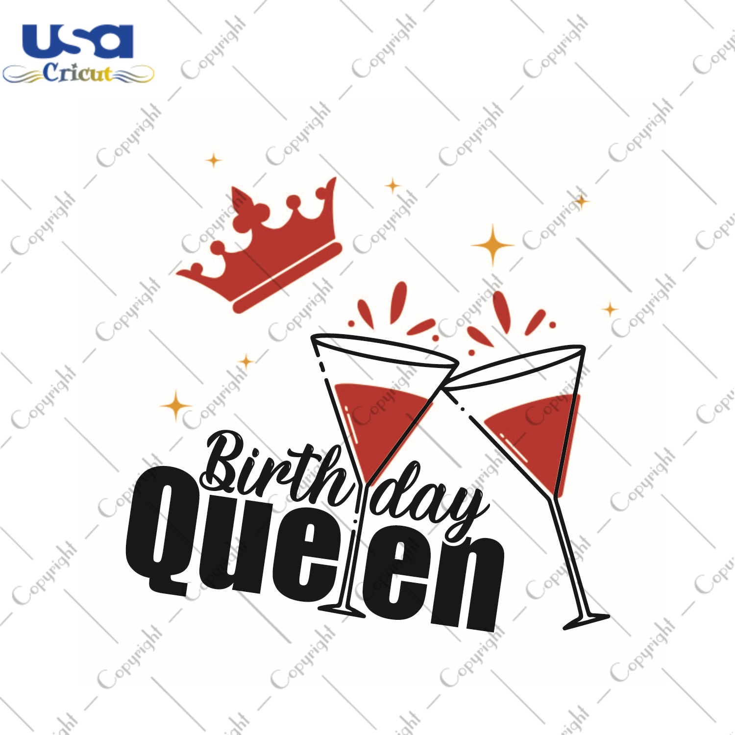 Birthday Queen Gift Idea Diy Crafts Svg Files For Cricut, Silhouette Sublimation Files