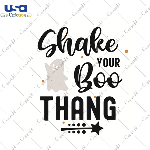 Shake You Boo Thang Halloween Gift Diy Crafts Svg Files For Cricut, Silhouette Sublimation Files