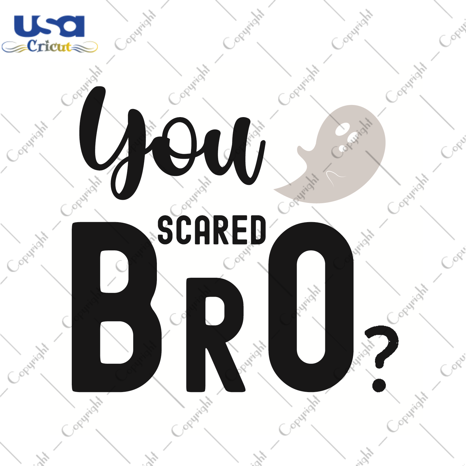 You Scared Bro Halloween Gifts Diy Crafts Svg Files For Cricut, Silhouette Sublimation Files