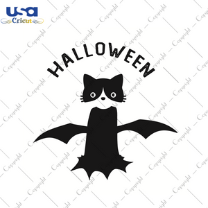 Halloween Black Cute Cat Gifts Diy Crafts Svg Files For Cricut, Silhouette Sublimation Files