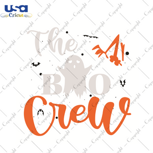 The Boo Crew Halloween Gifts Diy Crafts Svg Files For Cricut, Silhouette Sublimation Files