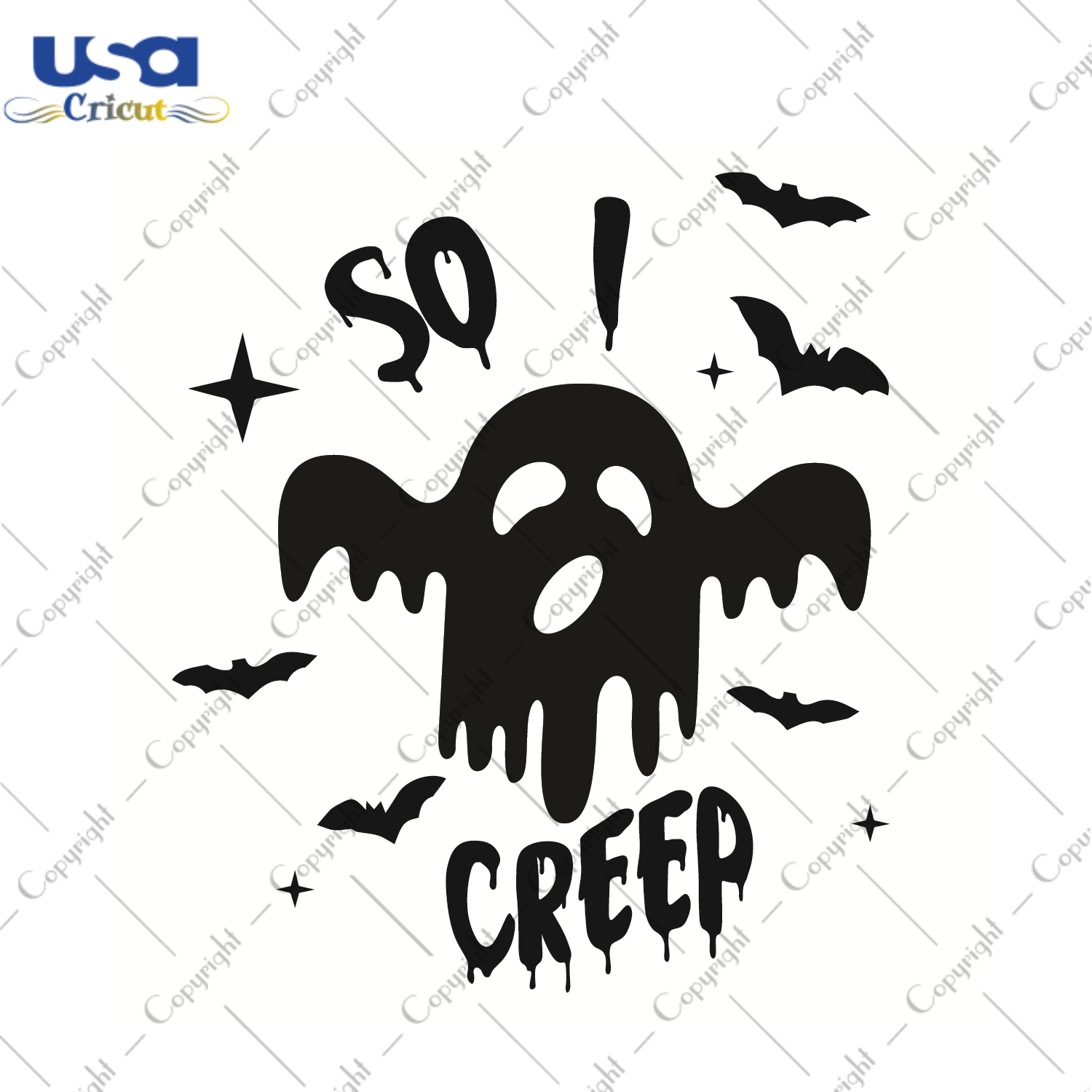 So I Creep Funny Halloween Gift Diy Crafts Svg Files For Cricut, Silhouette Sublimation Files - USA Cricut