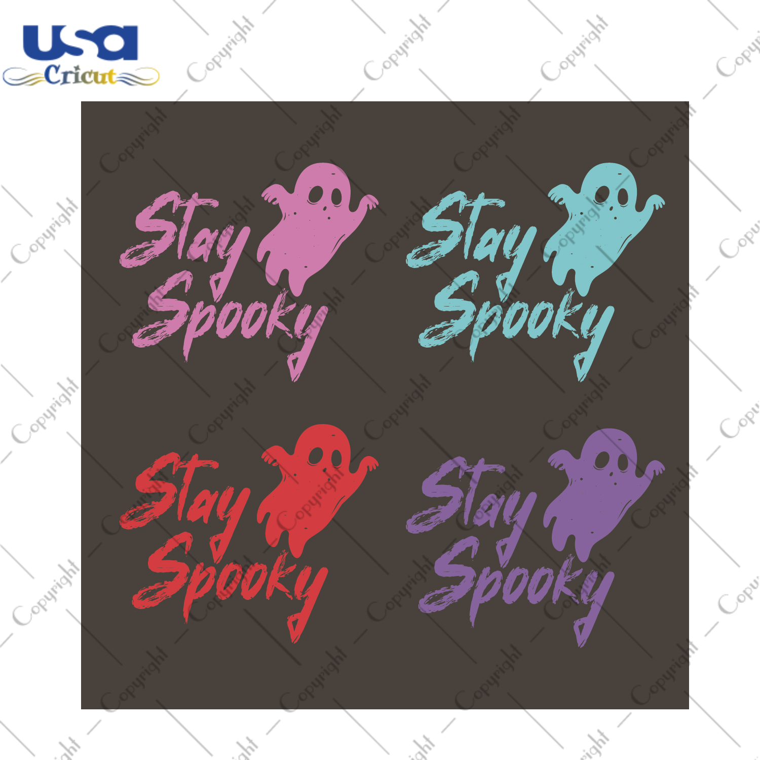 Halloween Stay Spooky Bundle Diy Crafts Svg Files For Cricut, Silhouette Sublimation Files